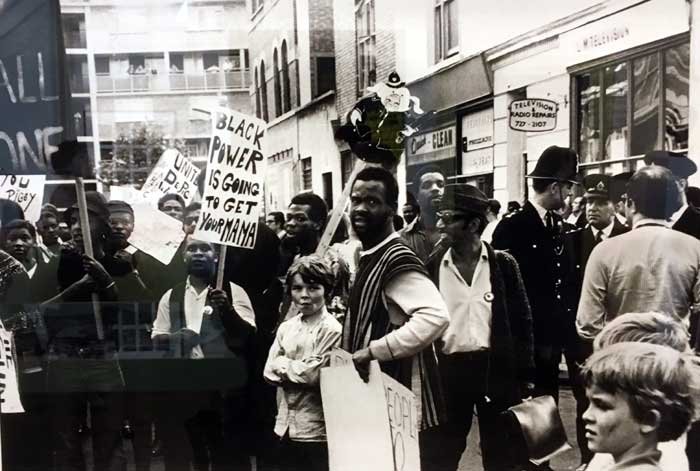 Black Power Demonstrations - Early 80s